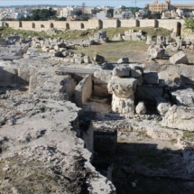 Domus Romana archaeological site beyond the museum itself