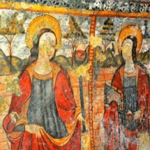 Frescoes at St Agatha&amp;amp;amp;amp;#039;s Catacombs, Rabat, Malta, short