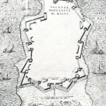 Map of Valletta&amp;#039;s Fortifications. The city was first and foremost a war machine; all other considerations regarding urban form and aesthetics were secondary in importance