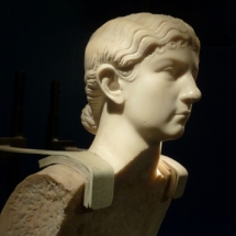 Portait statue of Claudia Antonia, daughter of Roman Emperor Claudius. The artistic value of this bust shows the level of culture and prosperity of Roman Malta