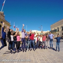 Students enjoy five different cultural treasure hunts around Malta