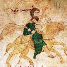 Roger II King of Sicily who took control of Malta from the Arabs. Image from the ‘The Madrid Skylitzes’ document