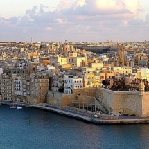 Senglea peninsula seen from Valletta