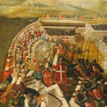 The Siege of Malta. Attack on the Post of the Castilian Knights, 21 August 1565