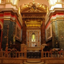 The interior of Marija Bambina Church, Senglea