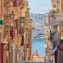 Valletta, one of the most beautiful street.
