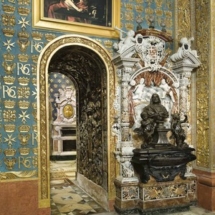 The chapel of the Langue of Italy inside the St. John&#039;s Co-Cathedral