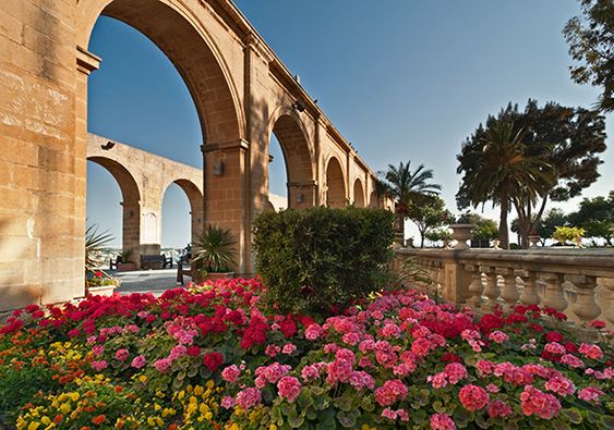 Upper Barrakka buy Gardens, Valletta, Malta