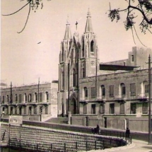 St Julian&#039;s - the newly rebuilt Capuchin Church at Balluta, designed by architect Joe Spiteri.