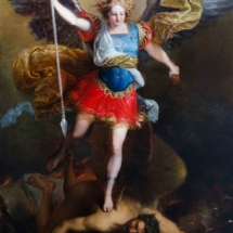 St Michael by Pietro Paolo Caruana, Grand Master&#039;s Palace, courtesy Heritage Malta