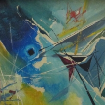 Abstract by Emvin Cremona exhibited at Malta&#039;s first participation at the Venice Biennale