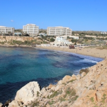 Golden Bay is probably the famousiest beach of Malta