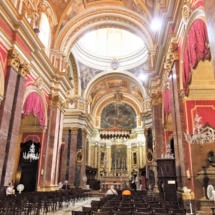 Inside of Mdina Cathedral’s