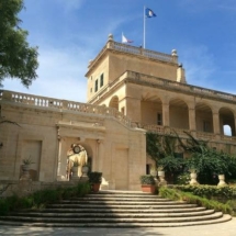 San Anton Palace seen from San Anton Gardens.