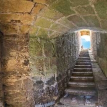 The Despuig Bastion sally port (entry tunnel) used by the Maltese to enter Mdina during the French Occupation.