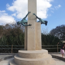 Statue from the Argotti Botanical Gardens