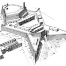 A virtual reconstruction of Fort St Elmo in 1565