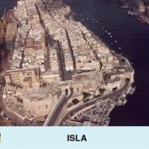 Aerial View of Isla Senglea at present