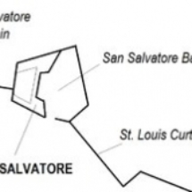 An overview of San Salvatore Bastion and Fort