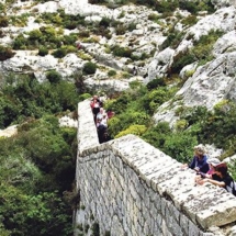 Ascending from Wied Anġlu lo Għargħur. Photo Courtesy Of The Ramblers’ Association Malta