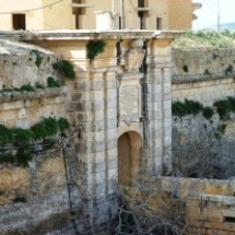 Entrance to Fort Chambray in recent years