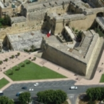 Overview of the main entrances to Birgu