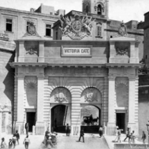 Victoria Gate once built by the British