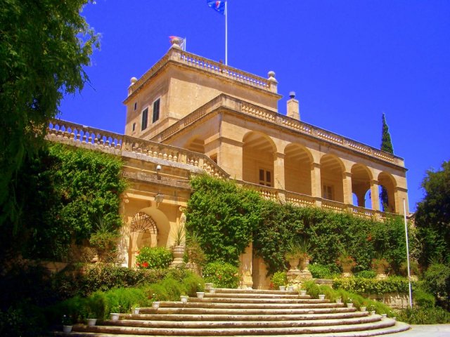 Sant Anton Palace from Sant Anton Gardens